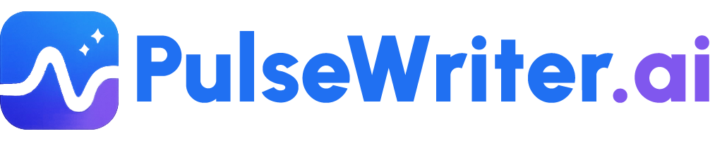 PulseWriter.ai brand logo